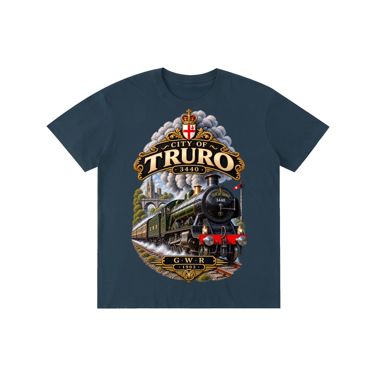 City of truro T-Shirt Short sleeved (ADULT)