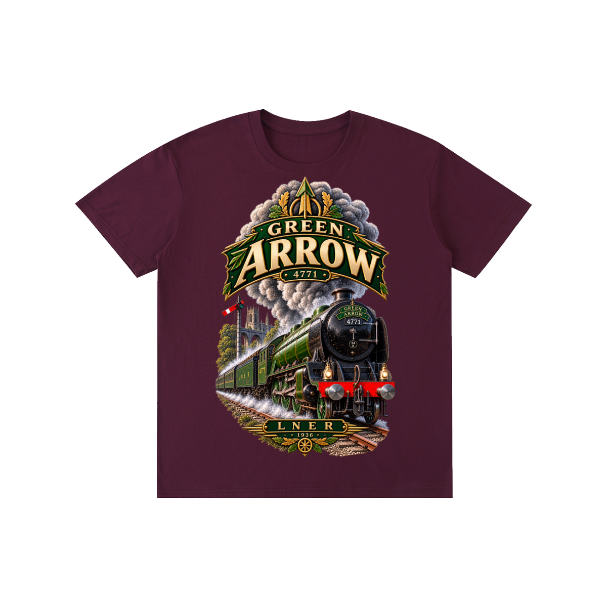Green Arrow T-Shirt Short sleeved (ADULT)