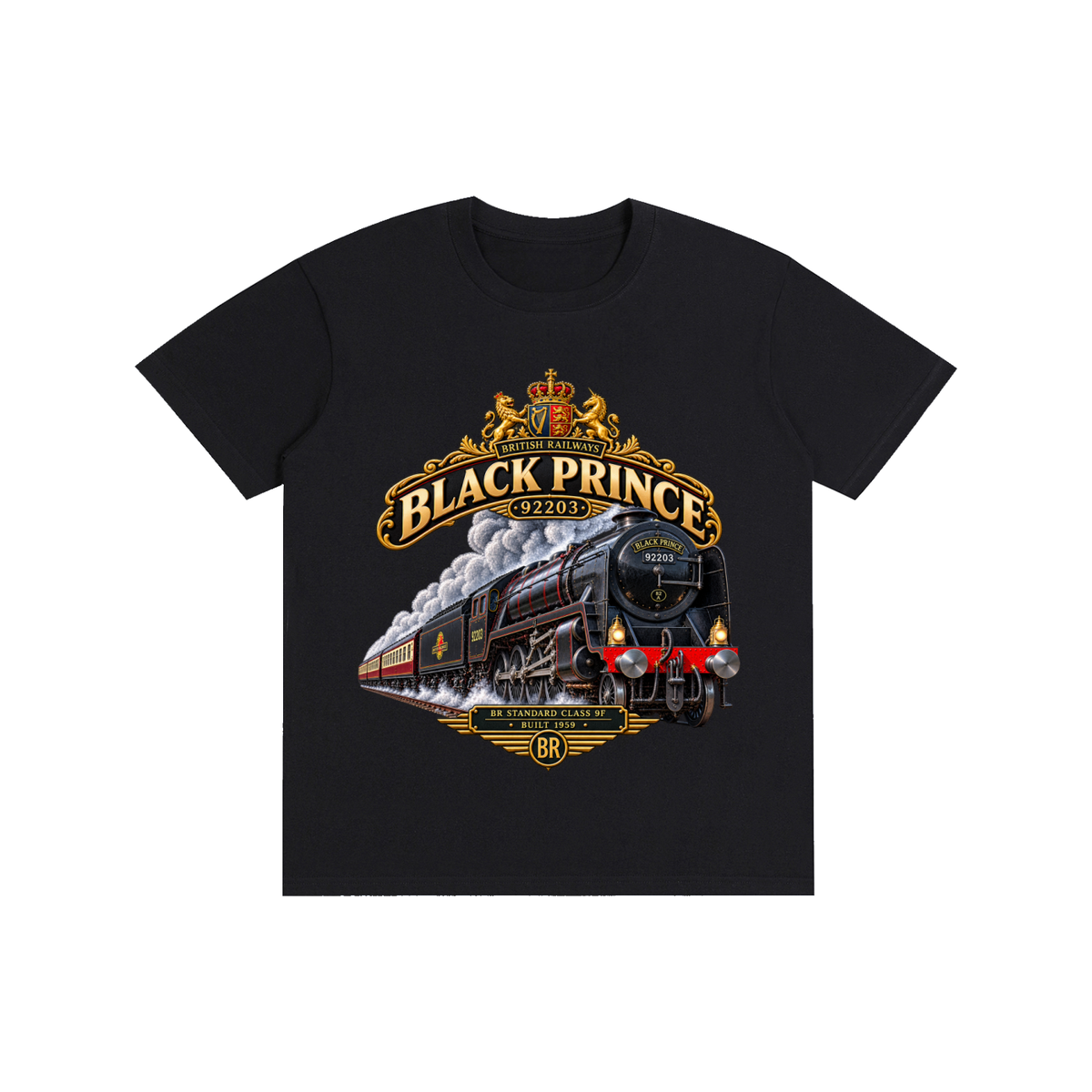Black Prince T-Shirt Short sleeved (ADULT)