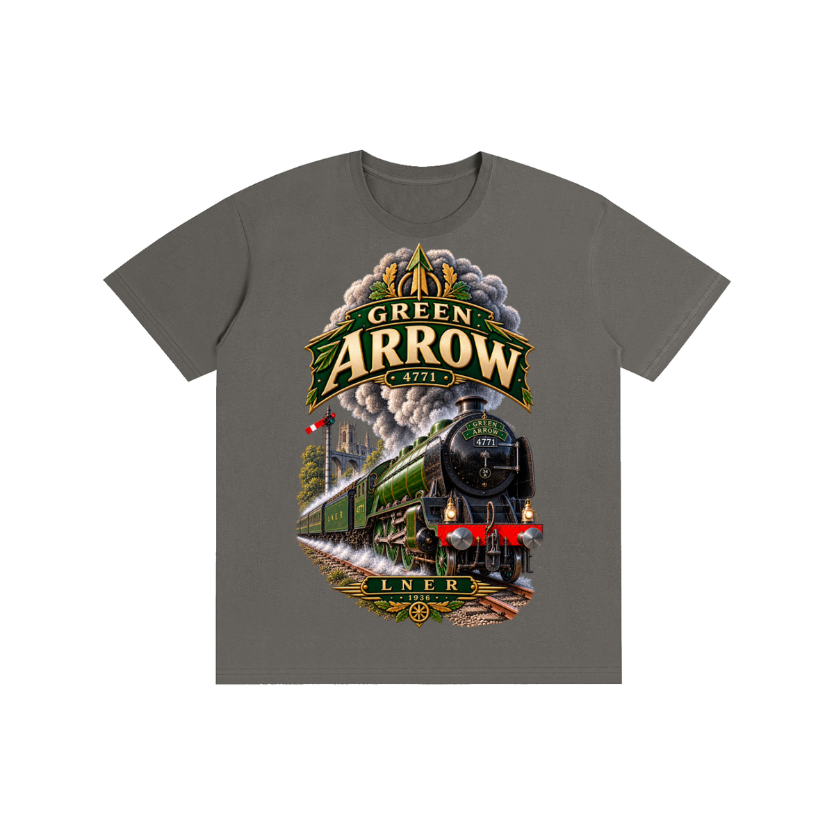 Green Arrow T-Shirt Short sleeved (ADULT)