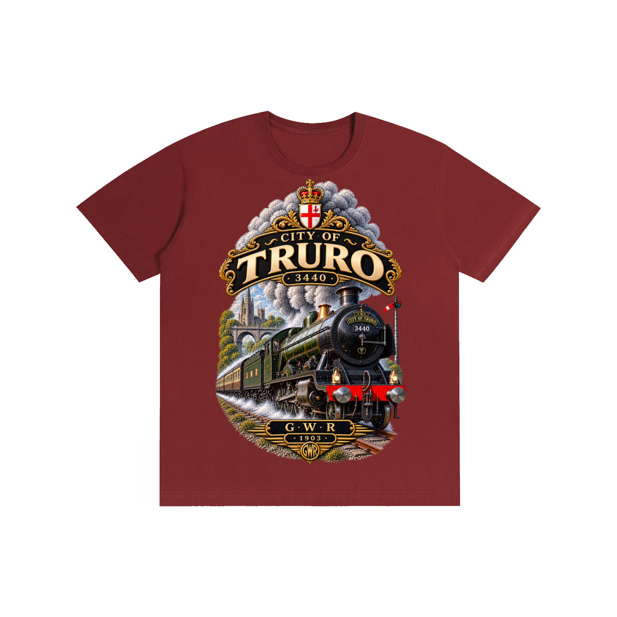 City of truro T-Shirt Short sleeved (ADULT)