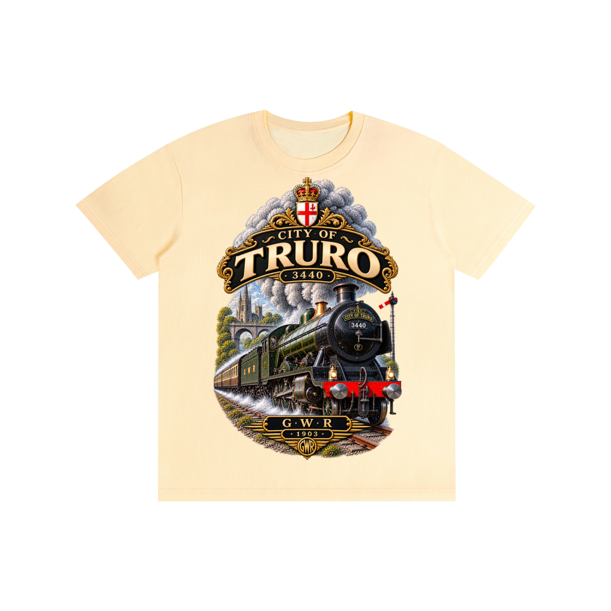 City of truro T-Shirt Short sleeved (ADULT)