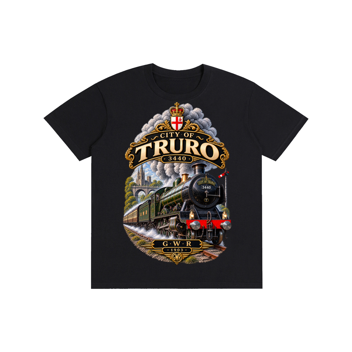 City of truro T-Shirt Short sleeved (ADULT)