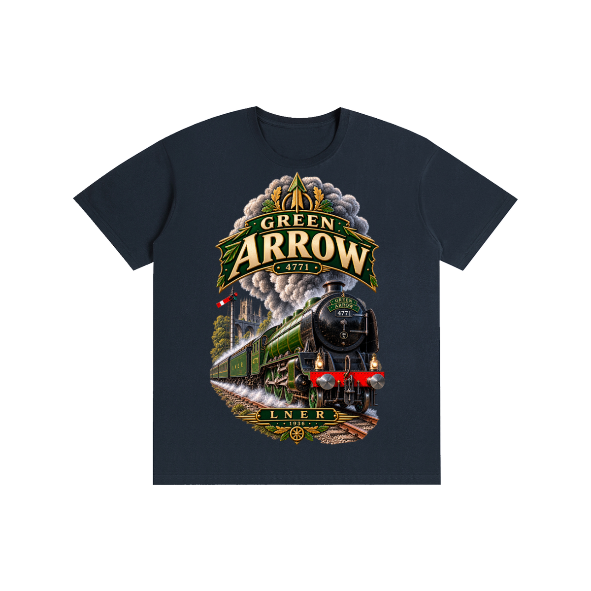 Green Arrow T-Shirt Short sleeved (ADULT)