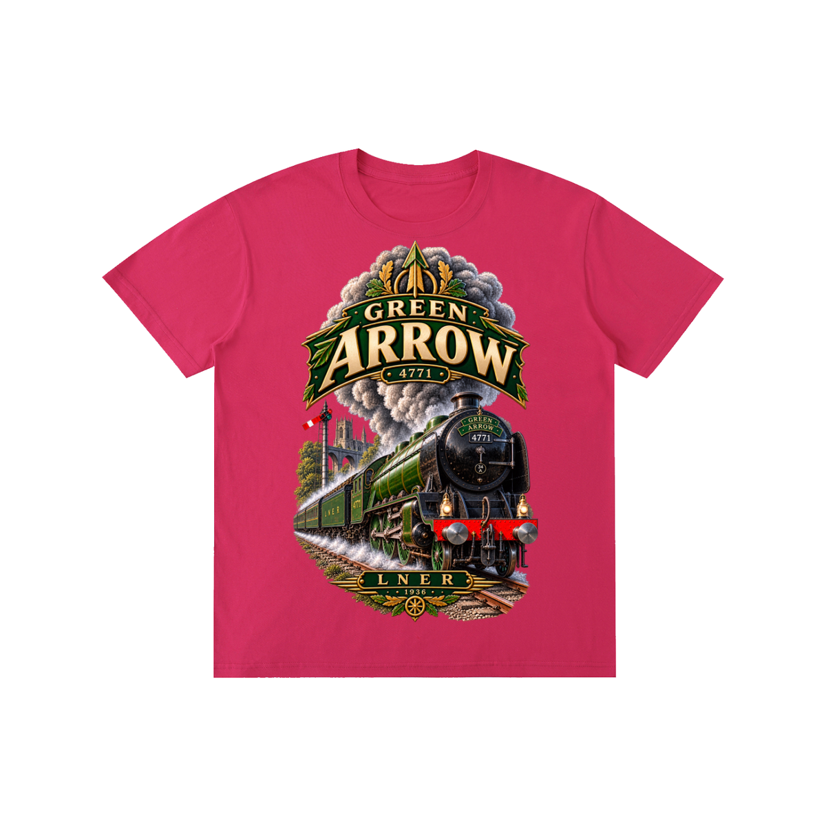 Green Arrow T-Shirt Short sleeved (ADULT)