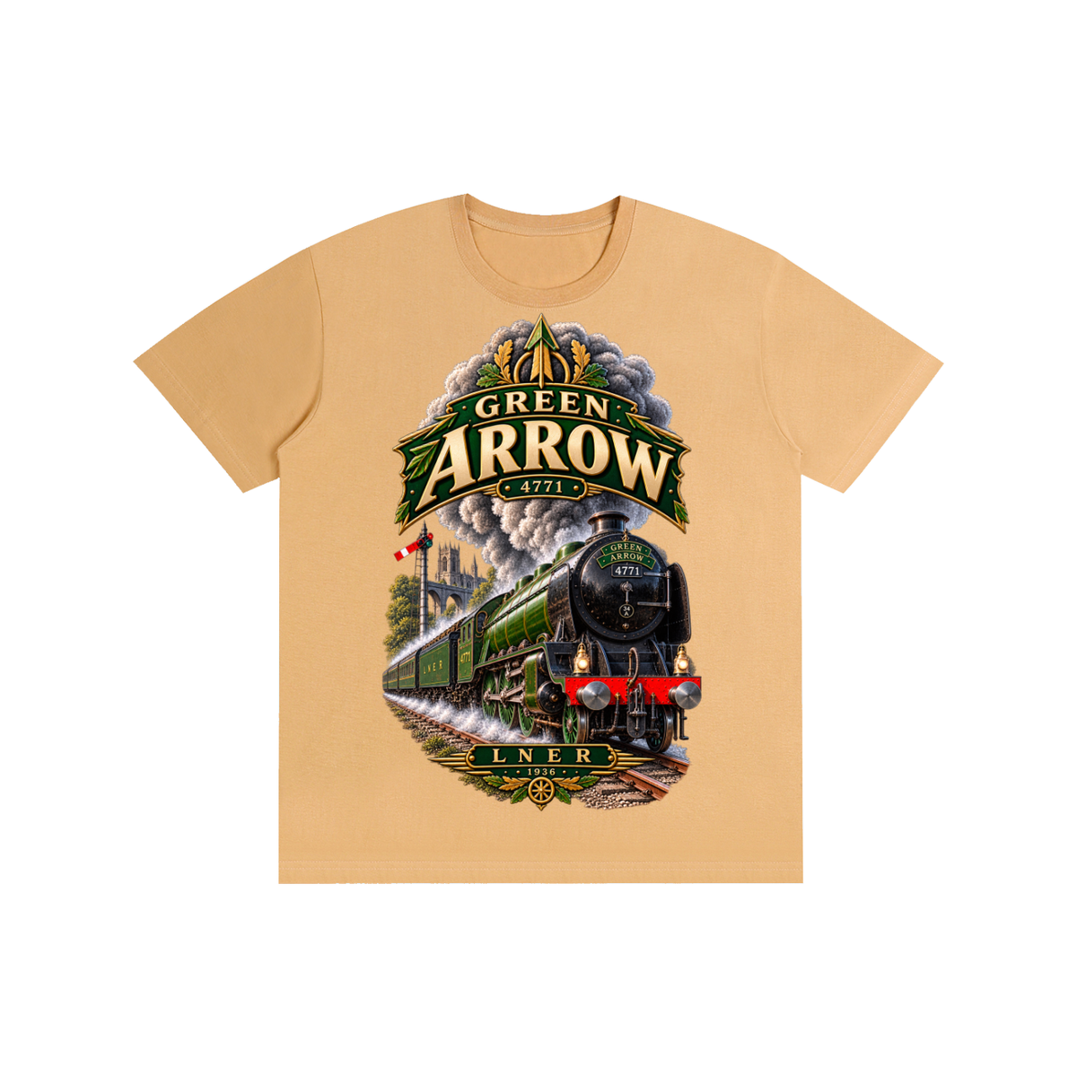 Green Arrow T-Shirt Short sleeved (ADULT)