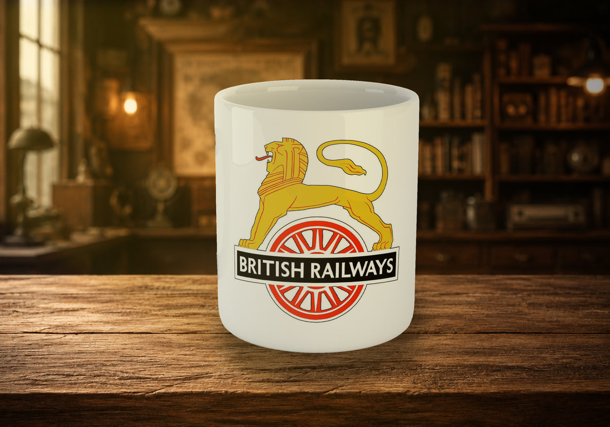 British Railways Cycling Lion Logo 11oz Mug