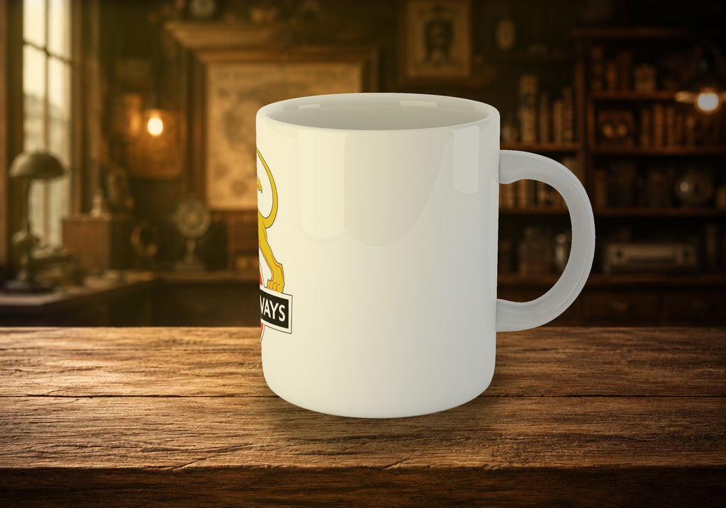 British Railways Cycling Lion Logo 11oz Mug