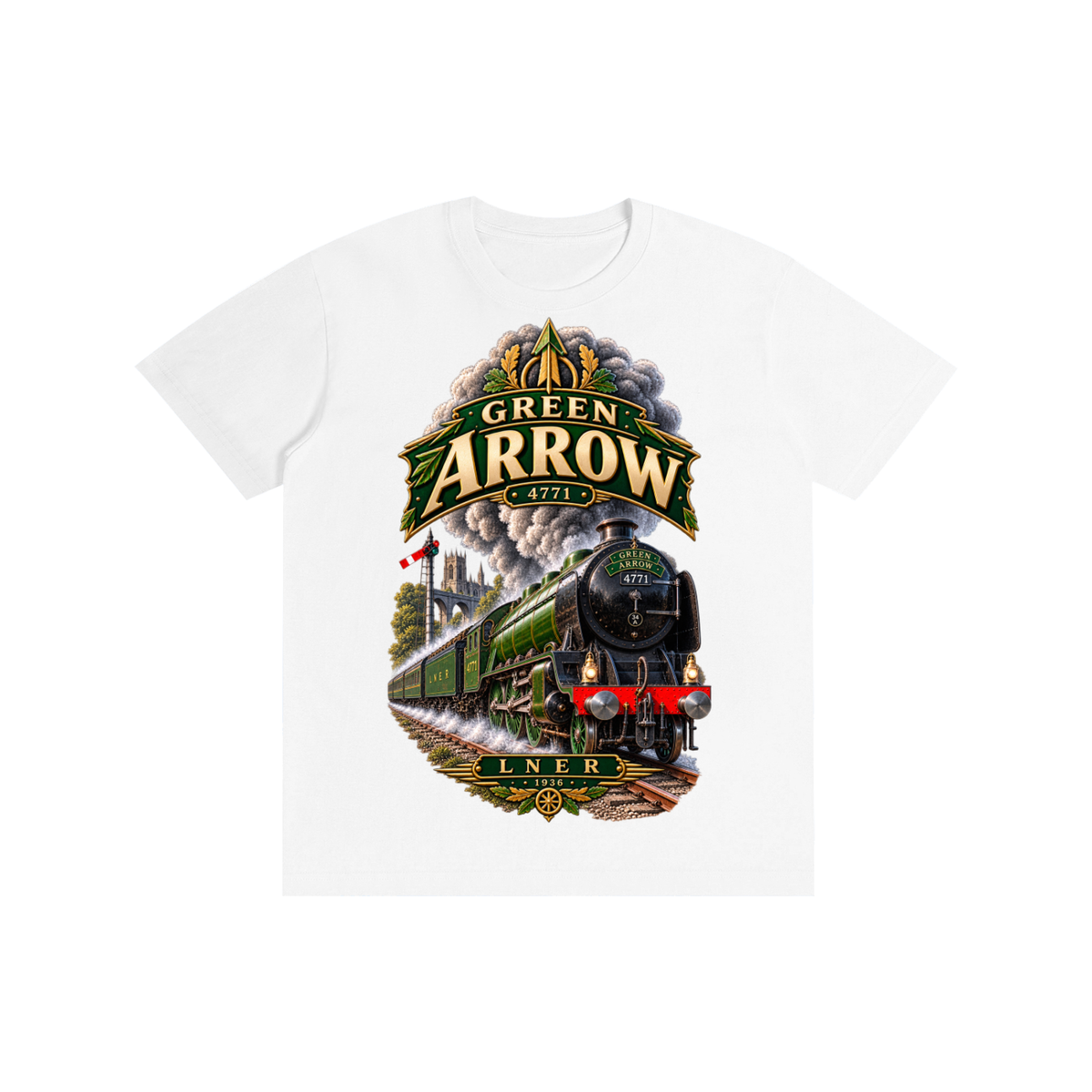 Green Arrow T-Shirt Short sleeved (ADULT)
