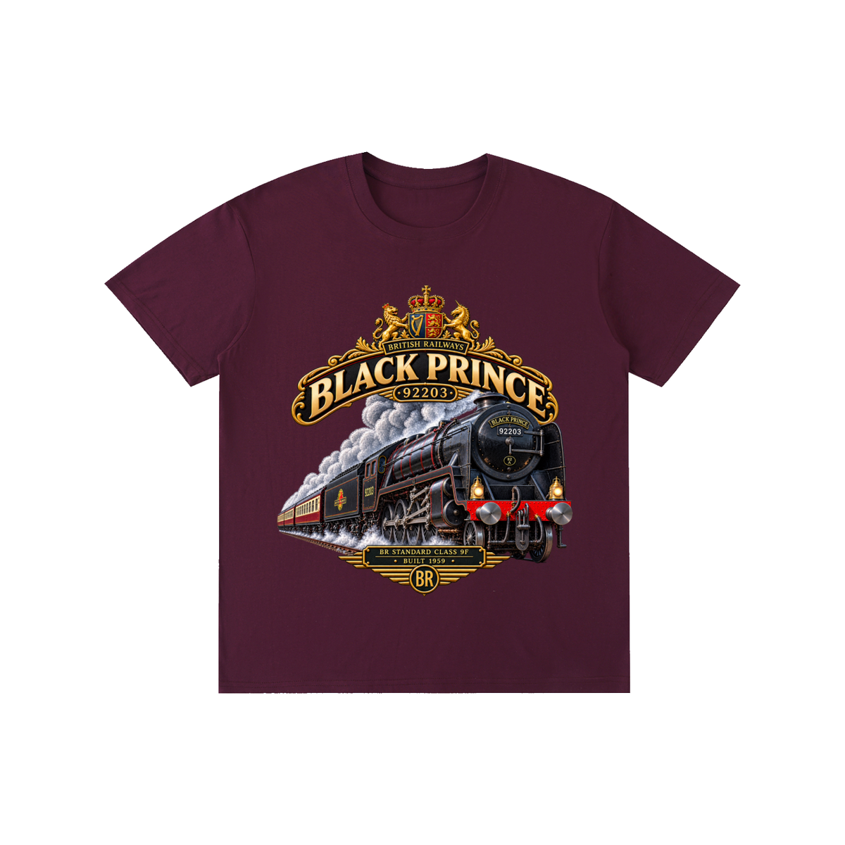 Black Prince T-Shirt Short sleeved (ADULT)