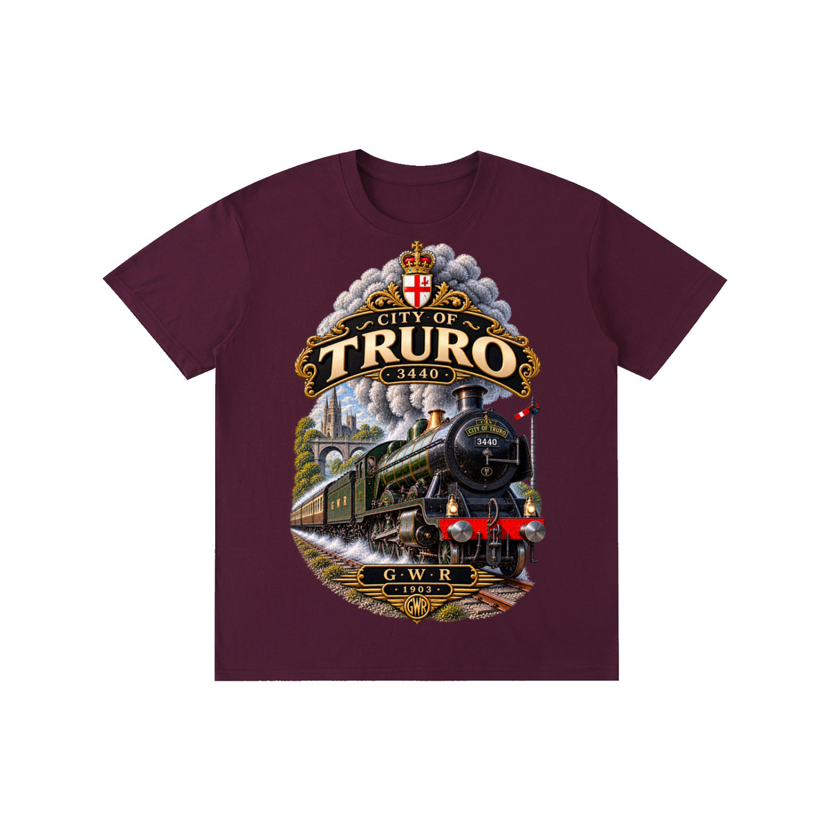 City of truro T-Shirt Short sleeved (ADULT)