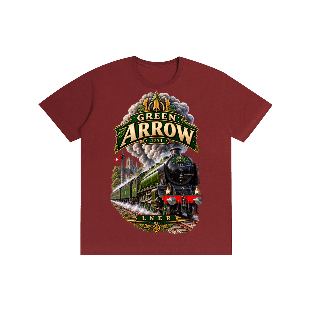 Green Arrow T-Shirt Short sleeved (ADULT)