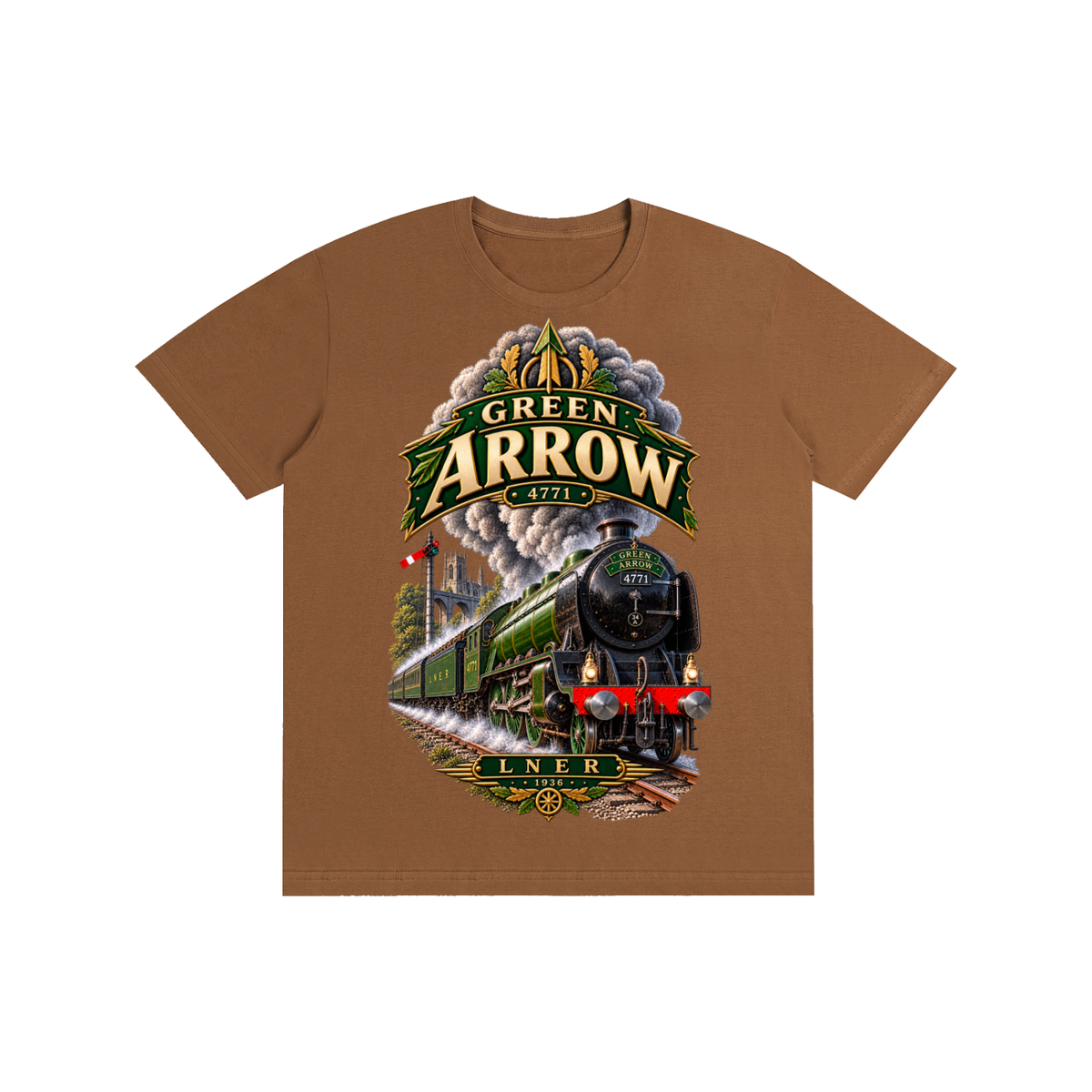 Green Arrow T-Shirt Short sleeved (ADULT)