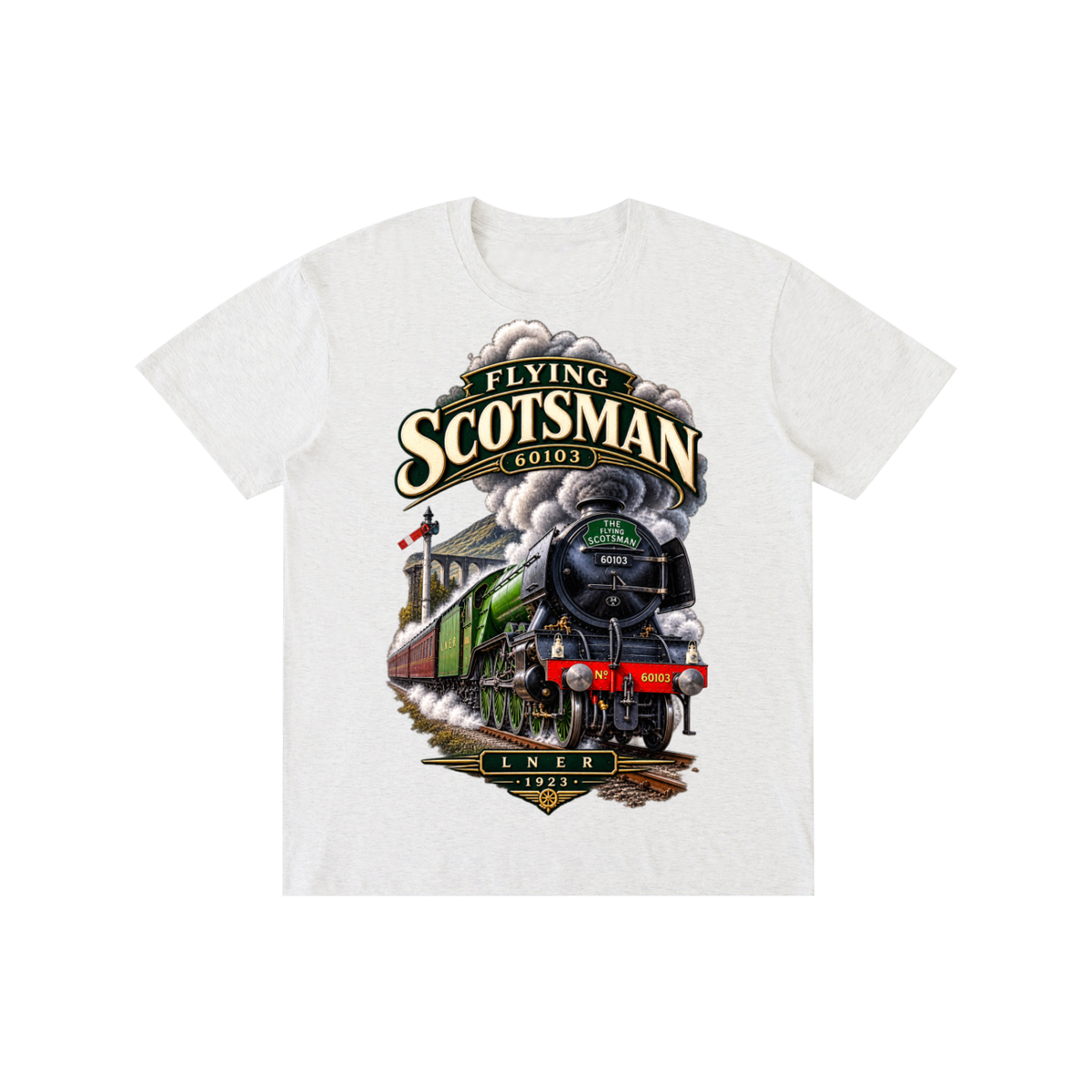 Flying Scotsman T-Shirt Short sleeved (ADULT)