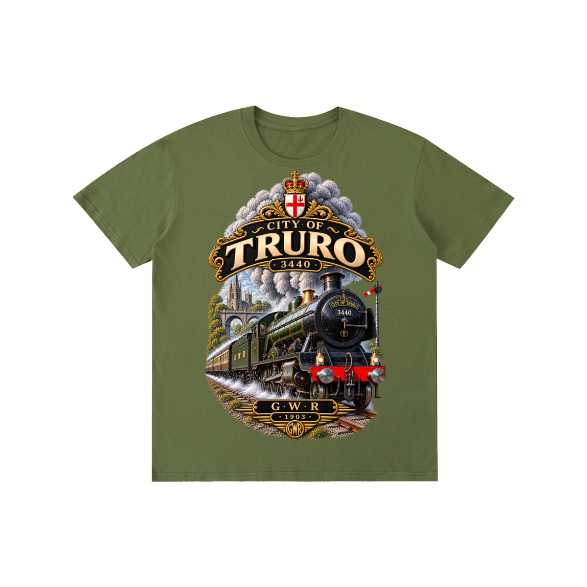 City of truro T-Shirt Short sleeved (ADULT)