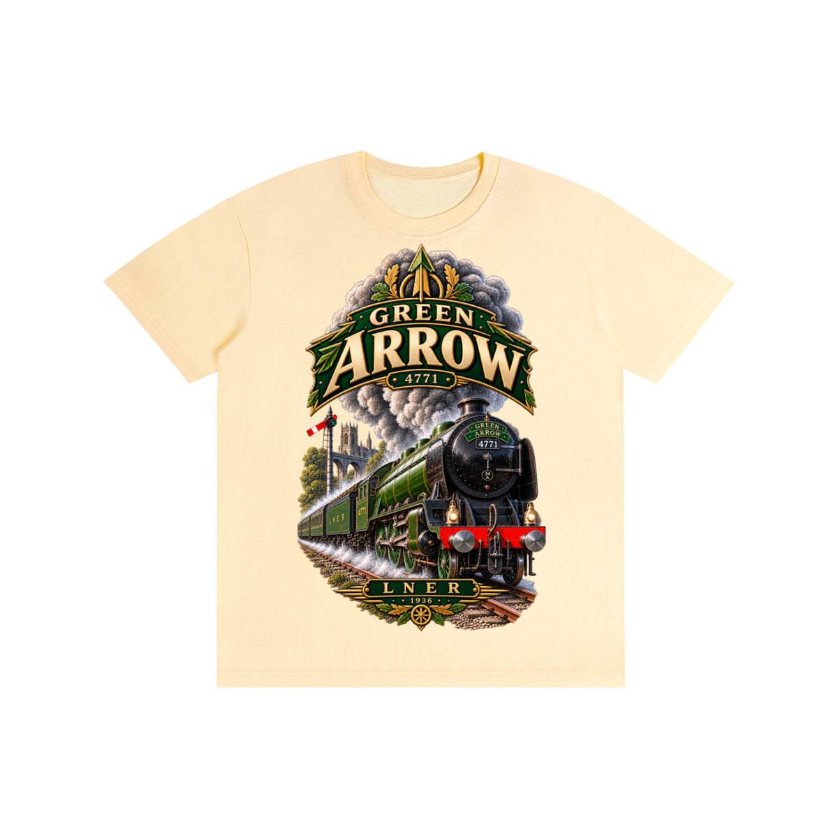 Green Arrow T-Shirt Short sleeved (ADULT)