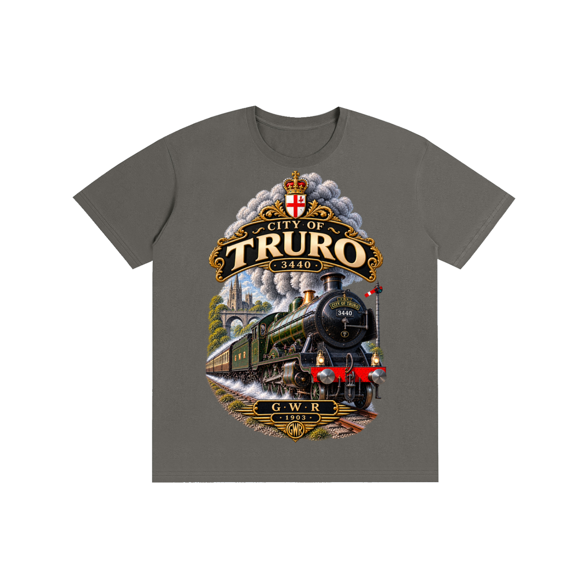 City of truro T-Shirt Short sleeved (ADULT)