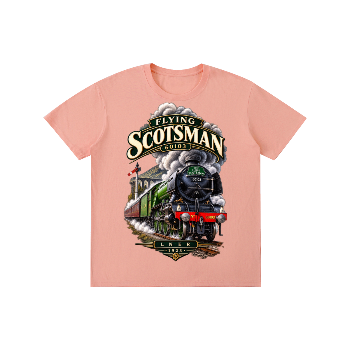 Flying Scotsman T-Shirt Short sleeved (ADULT)
