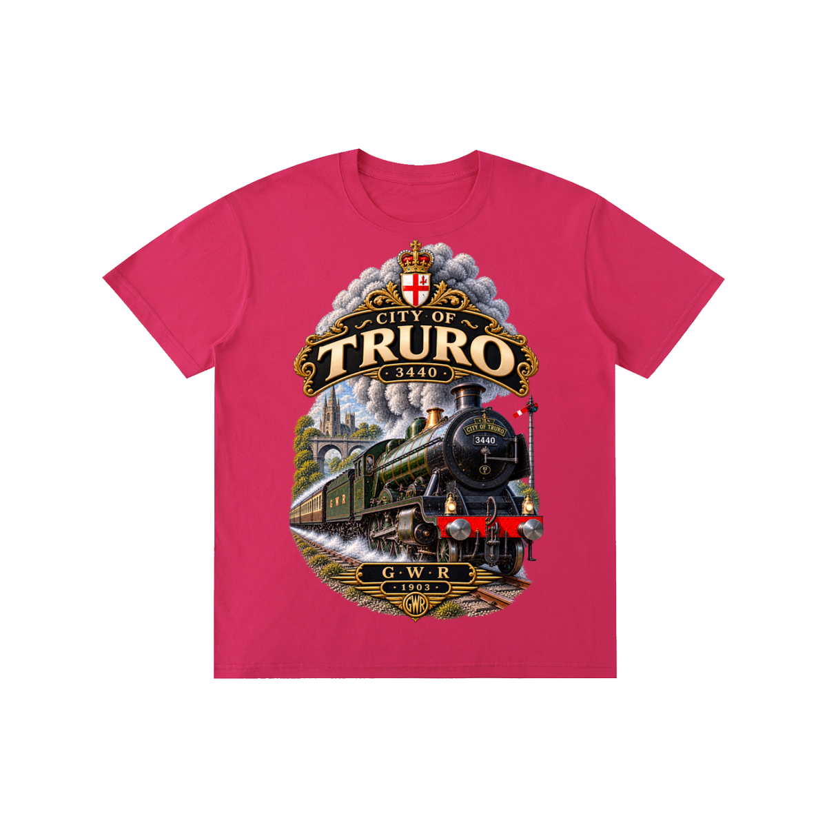City of truro T-Shirt Short sleeved (ADULT)