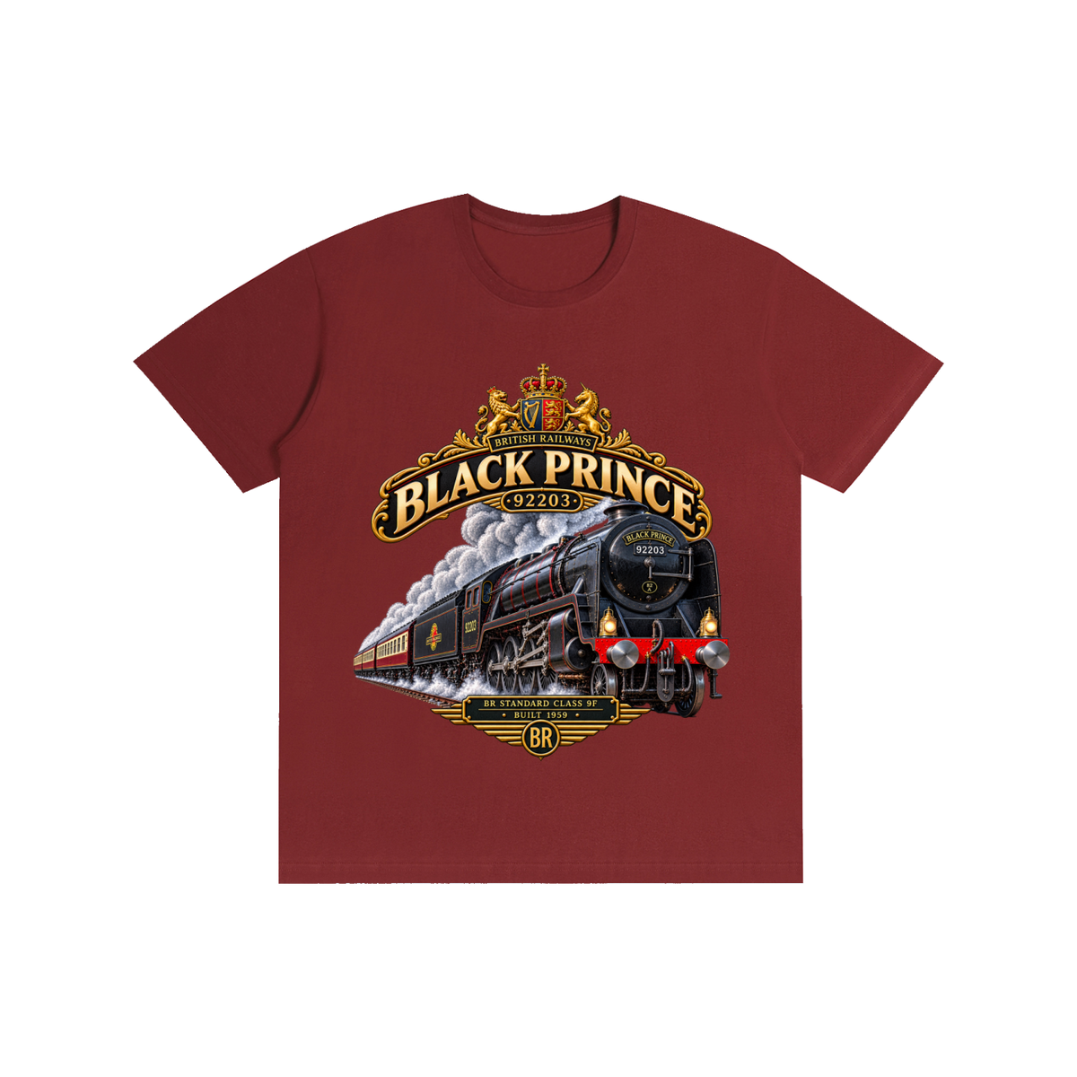 Black Prince T-Shirt Short sleeved (ADULT)