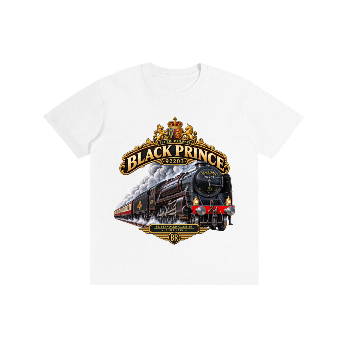 Black Prince T-Shirt Short sleeved (ADULT)