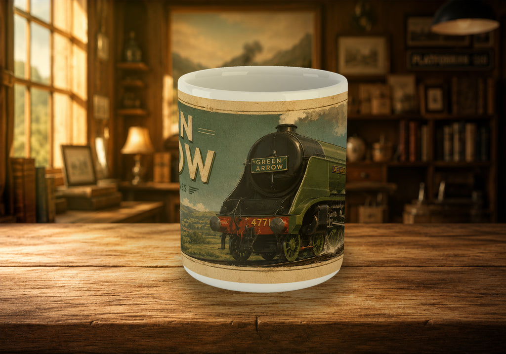 4771 Green Arrow LNER V2 Class 11oz Mug