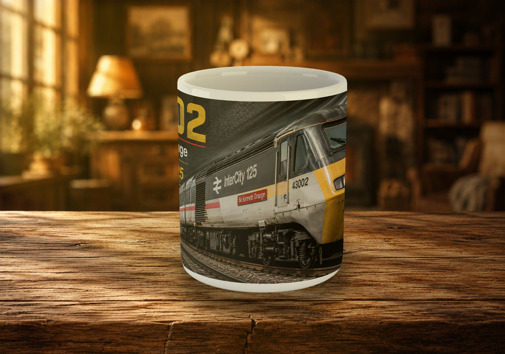43002 Sir Kenneth Grange InterCity 125 HST 11oz Mug