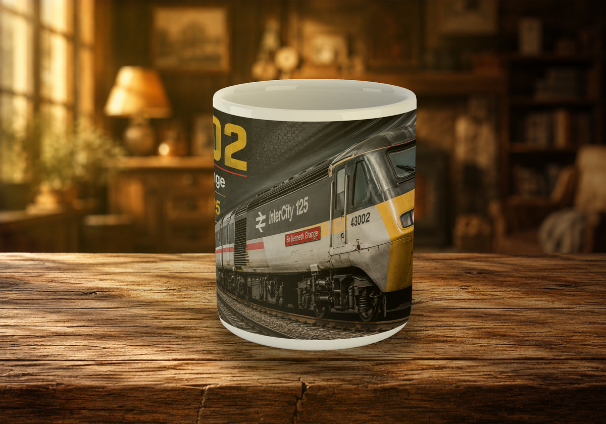43002 Sir Kenneth Grange InterCity 125 HST 11oz Mug