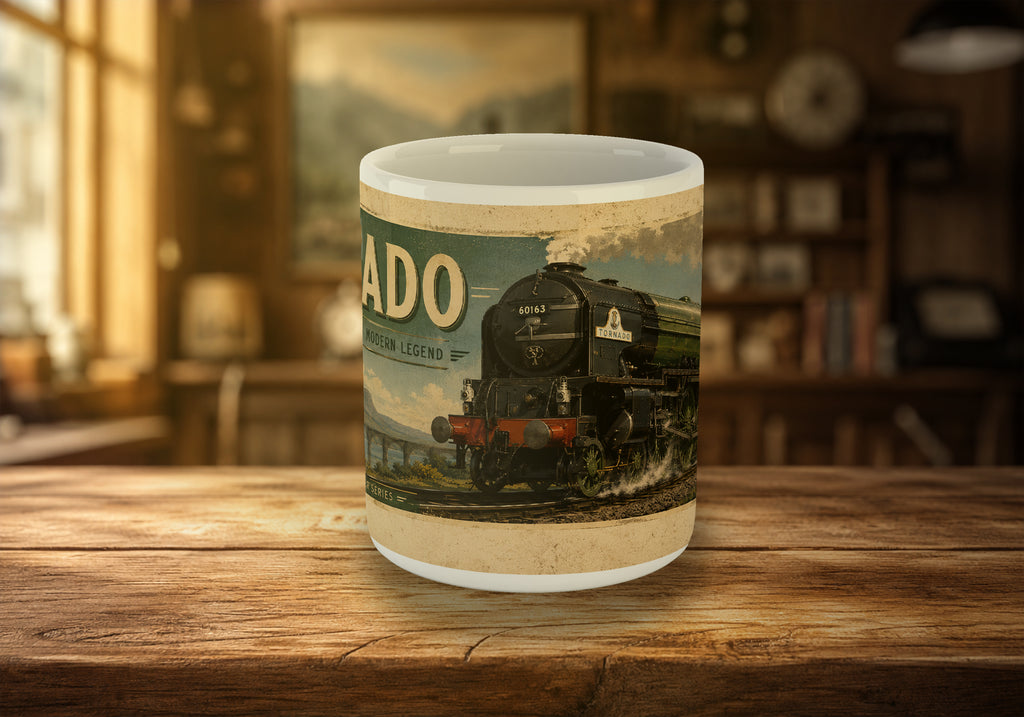 60163 Tornado A1 Steam Locomotive 11oz Mug