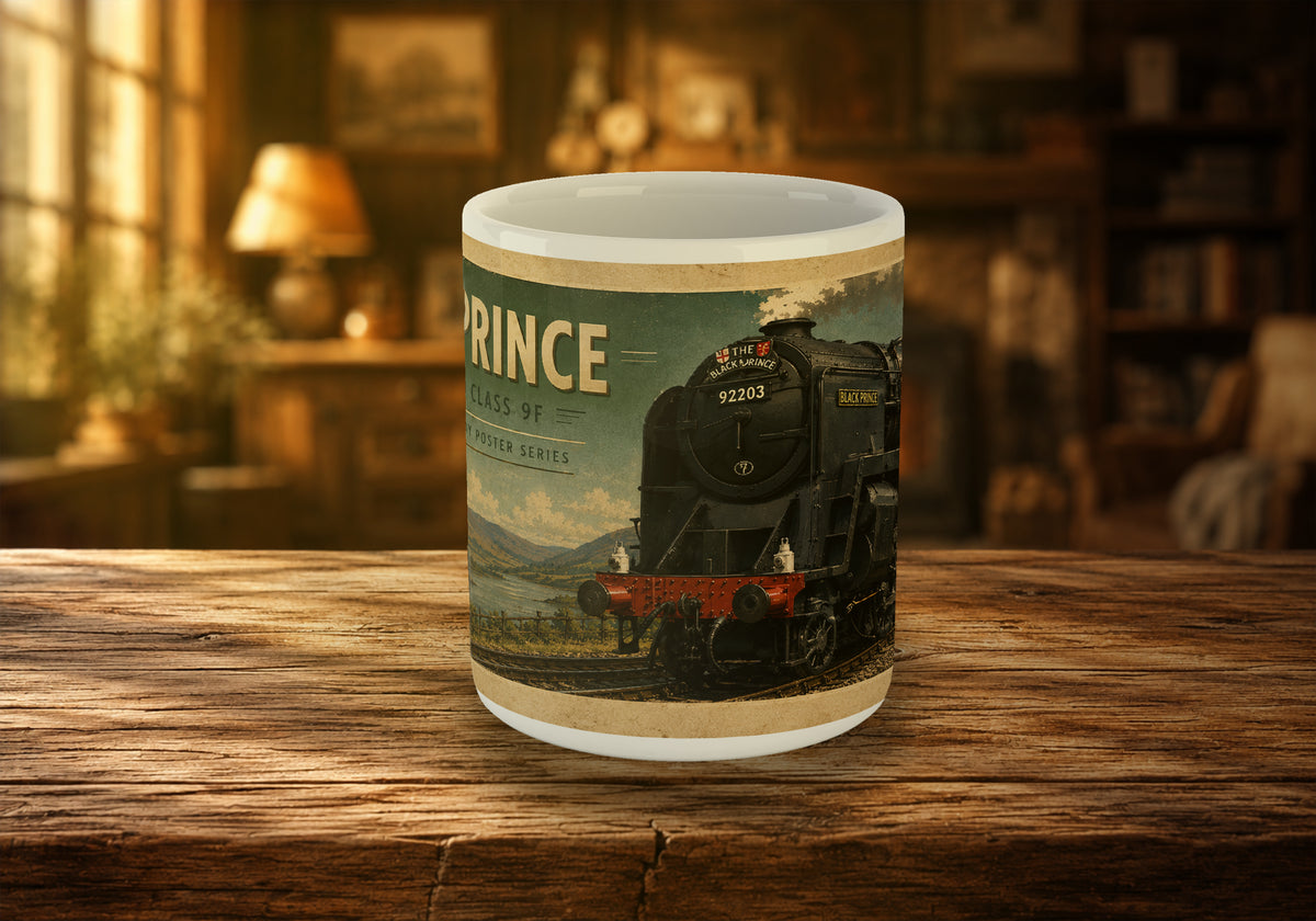 92203 Black Prince BR Standard Class 9F 11oz Mug
