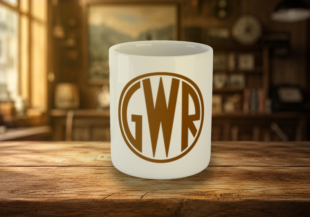 GWR Great Western Railway Shirtbutton Logo 11oz Mug