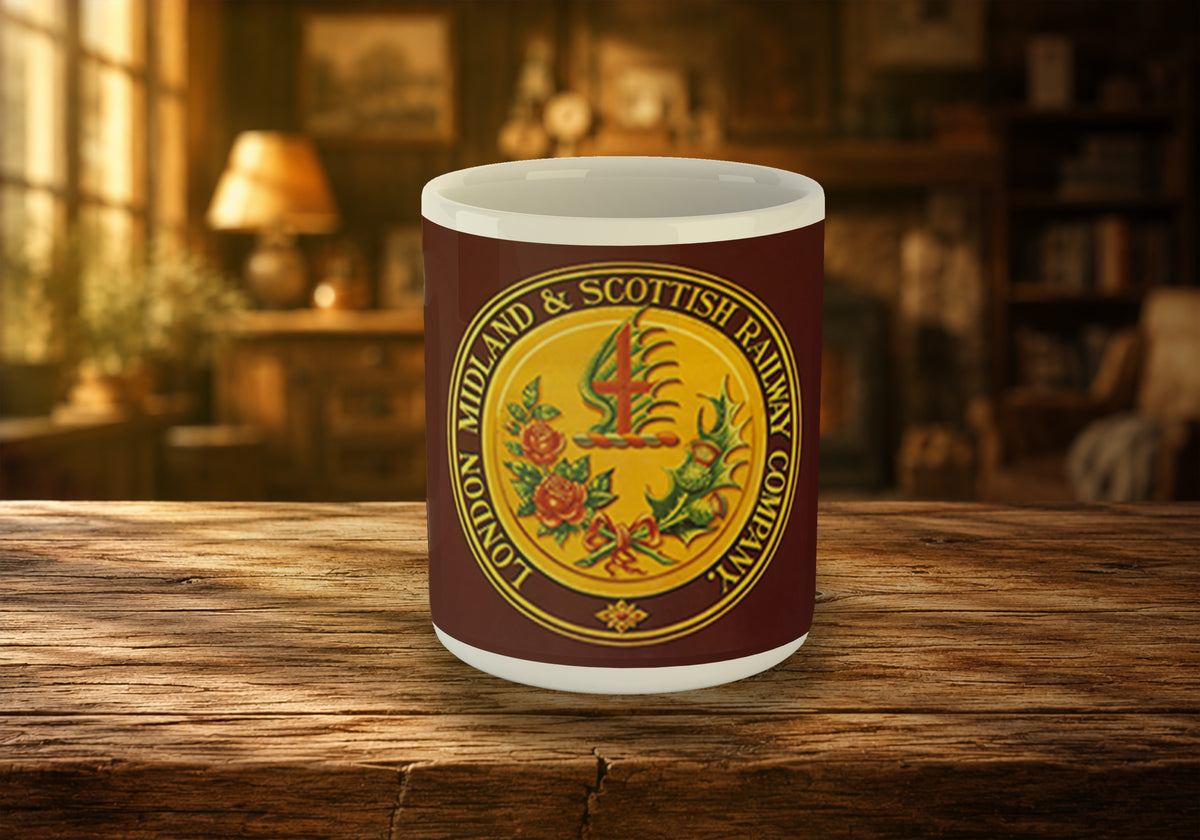London Midland & Scottish Railway LMS Crest 11oz Mug