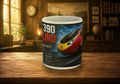 Class 390 Pendolino Virgin Era 11oz Mug | British Electric Tilting Train Mug