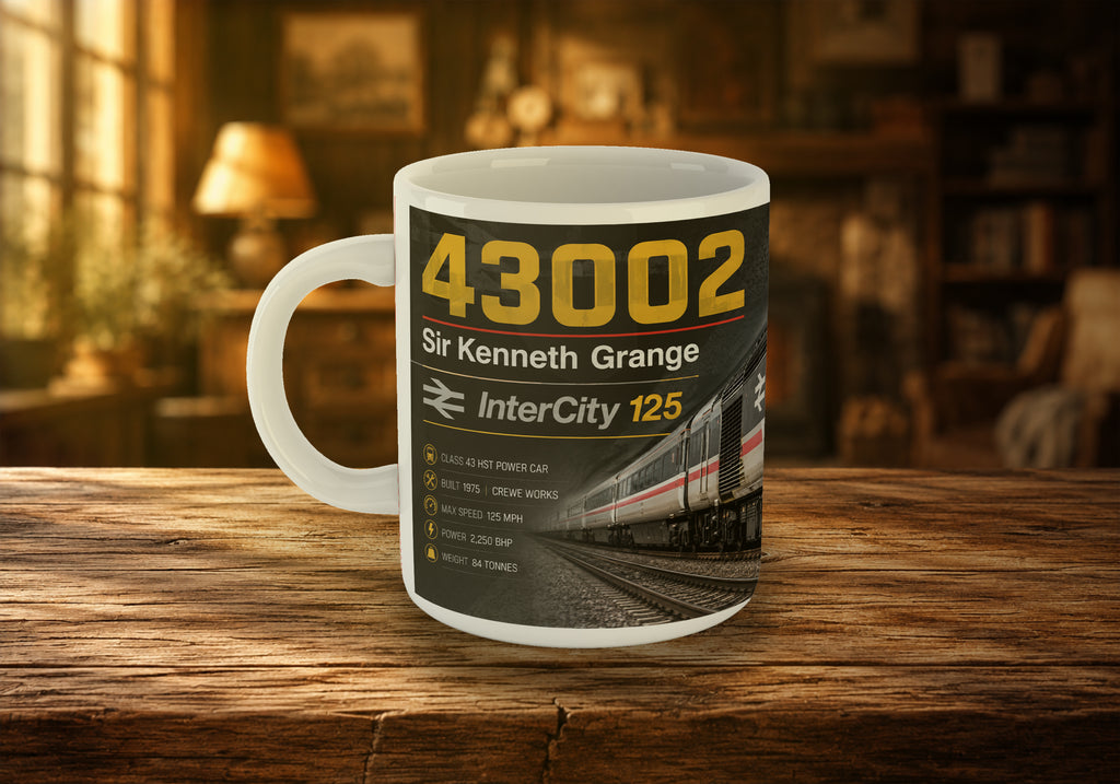 43002 Sir Kenneth Grange InterCity 125 HST 11oz Mug