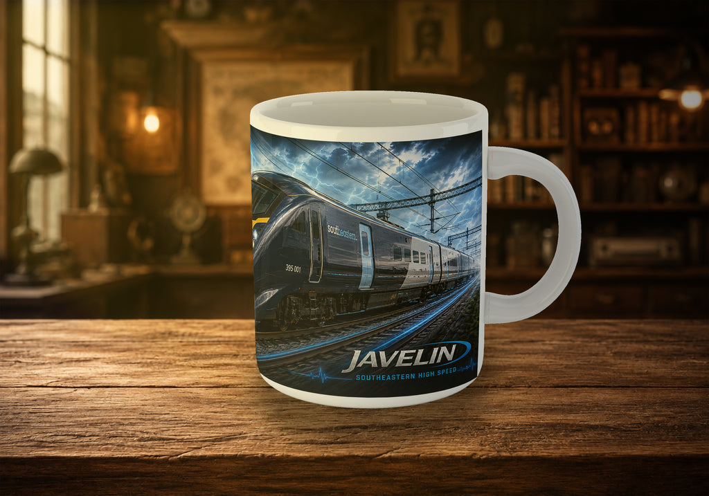 Class 395 Javelin 11oz Mug | Southeastern High-Speed Electric Train Mug