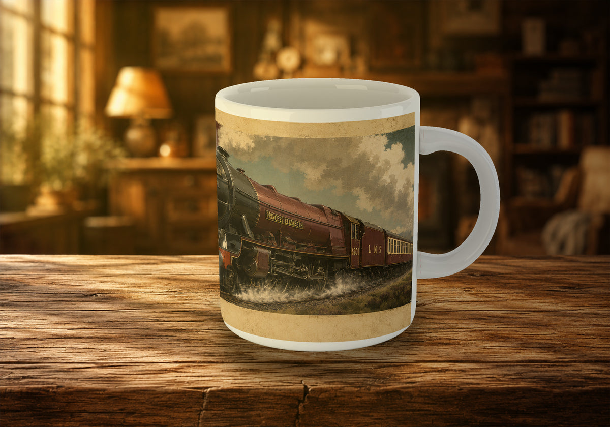6201 Princess Elizabeth LMS Princess Royal Class 11oz Mug