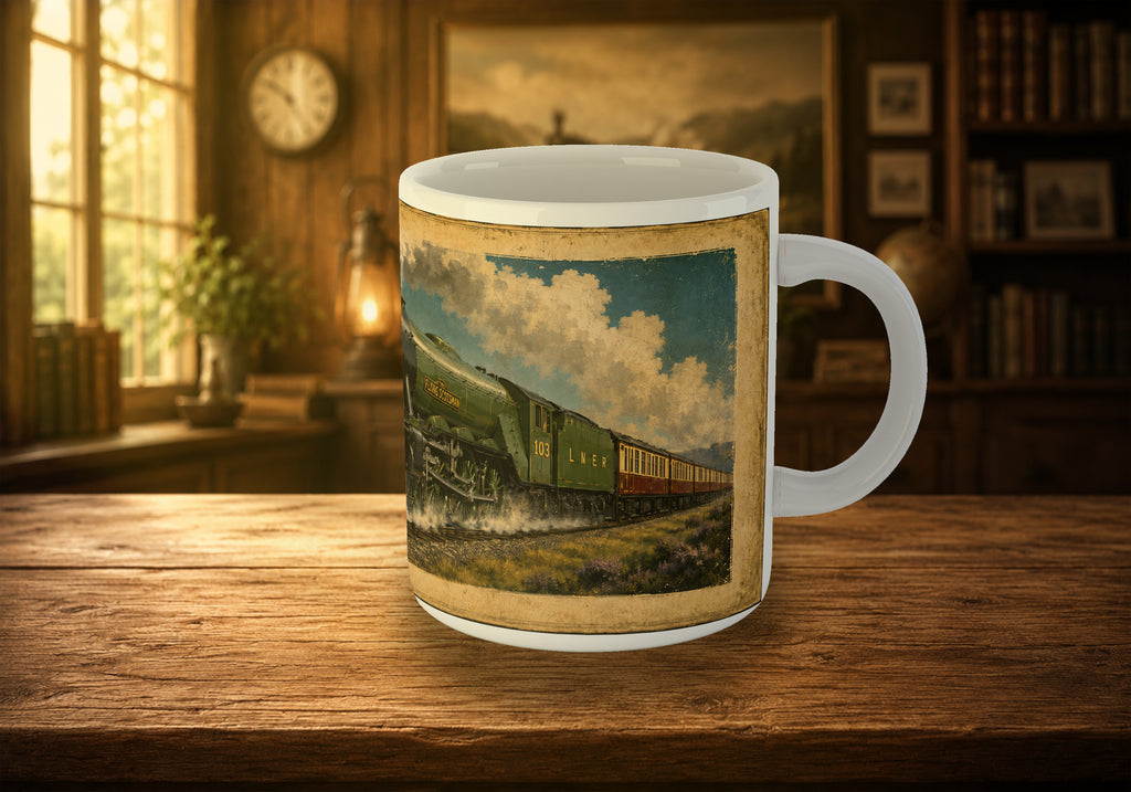 103 Flying Scotsman LNER A3 Steam Locomotive 11oz Mug