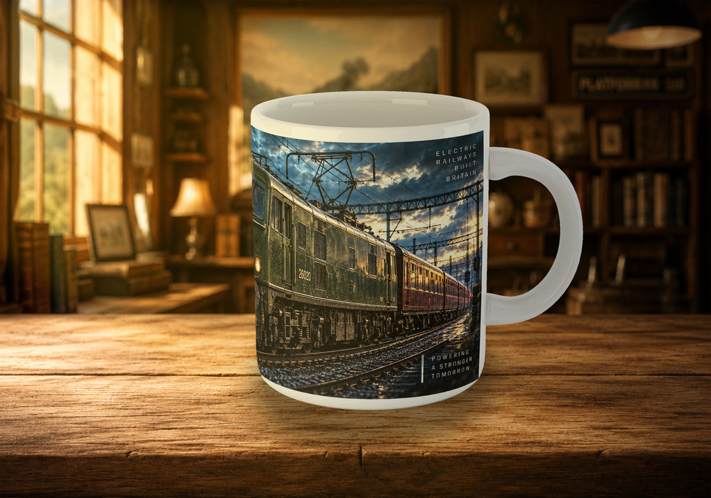 Class 76 EM1 26020 Electric Locomotive 11oz Mug | Woodhead Route Heritage Railway Mug