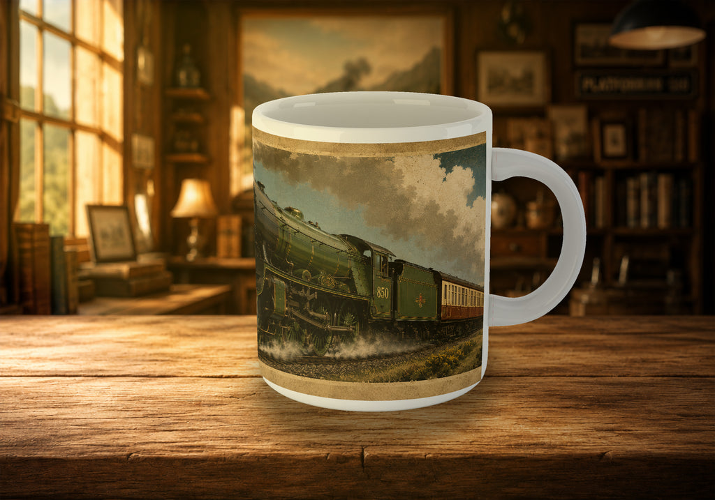 850 Lord Nelson Southern Railway Steam Locomotive 11oz Mug