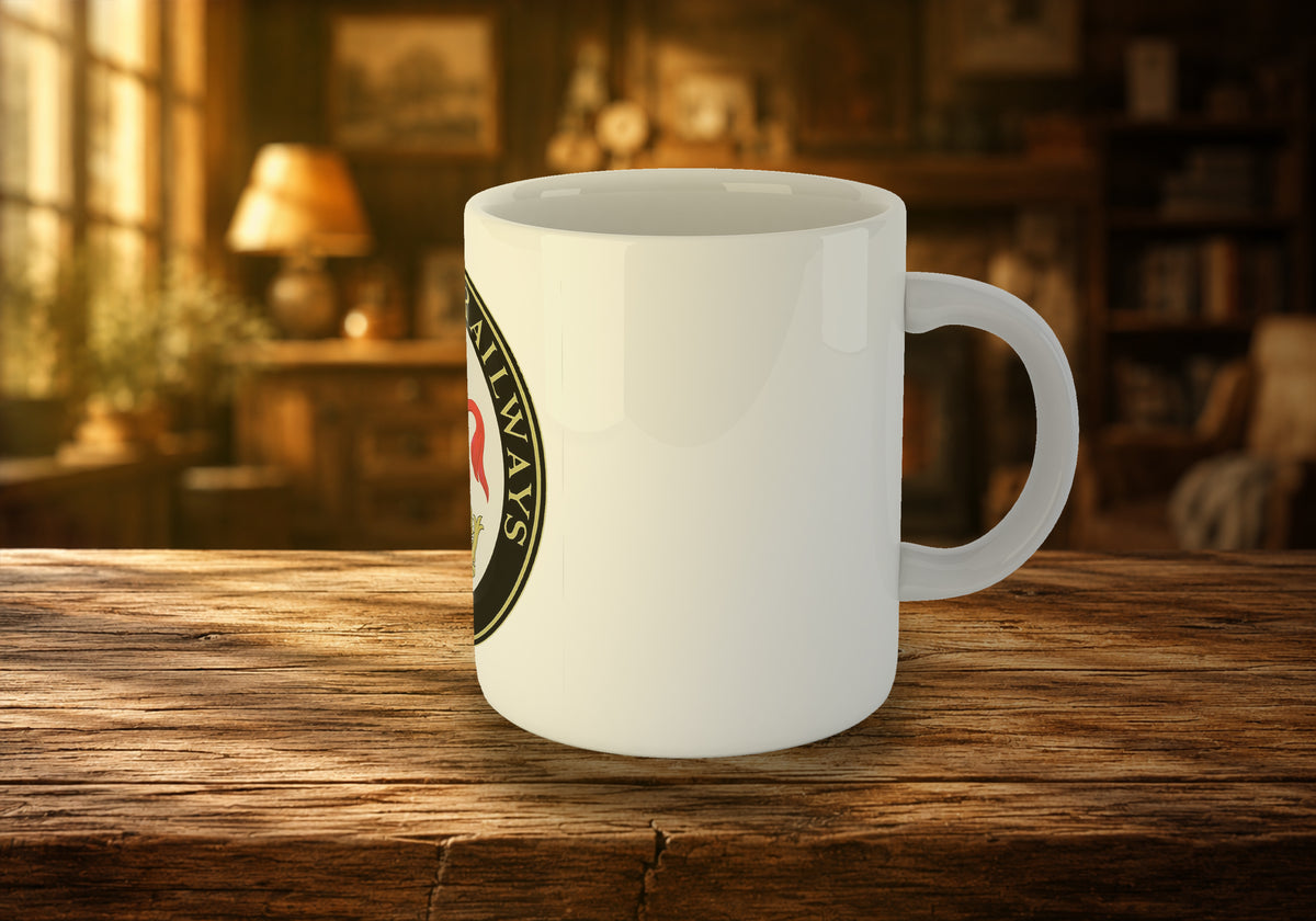 British Railways Later Lion & Wheel Logo 11oz Mug